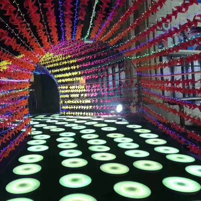 Гравитационное зондирование RGB напольная плитка асфальтоукладчик свет уличный светодиодный декоративный Ландшафтный кирпич