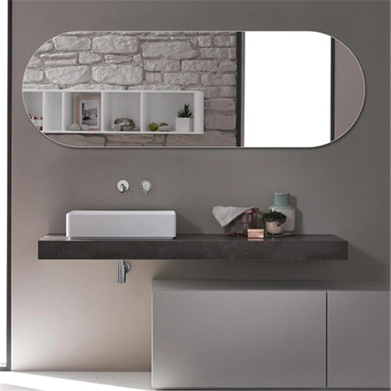 
MOK 2020 new design top sale explosion stock long frameless epoxy mirror 