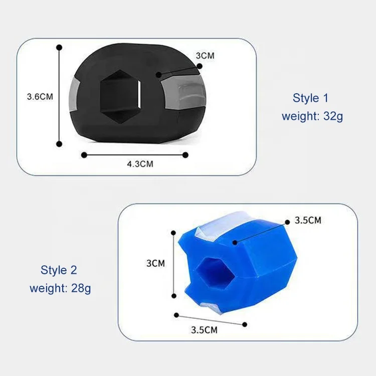 Пищевой силиконовый тренажер для мышц