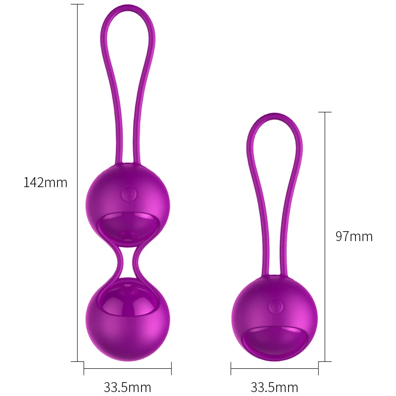 Original Sex Toys Factory Silicone Kegel Balls For Vagina Tighten Training Different Weight Ben Wa Exercise Kit Female Sex Use