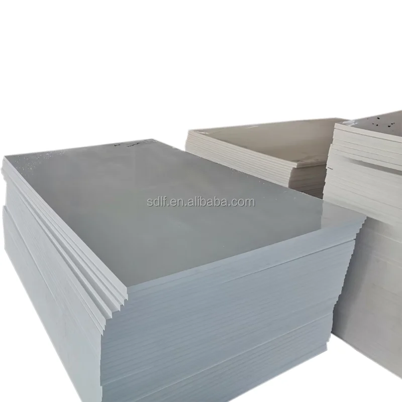 Customized Size Any Color White Black Yellow PP Plastic Sheet 2440x1220mm Copolymer Polypropylene Rigid PP Sheet