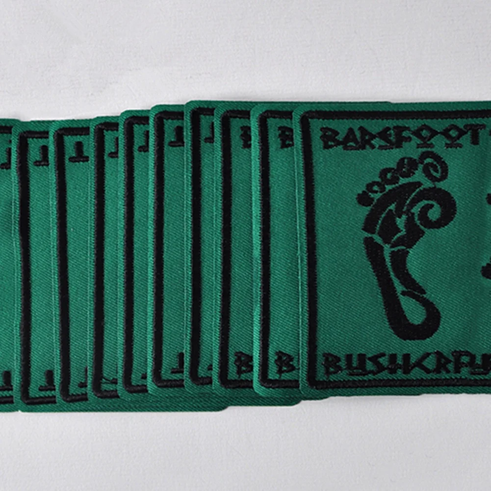 Custom Brand Colorful Embroidered Badges and Patches Embroidered Tag Badges Woven Tag