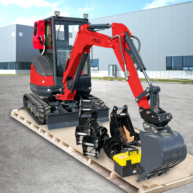 New Epa Engine Escavatora Used Kubota Mini Excavator /3.5Ton 1ton 2ton Wholesale small bagger With Thumb Bucket