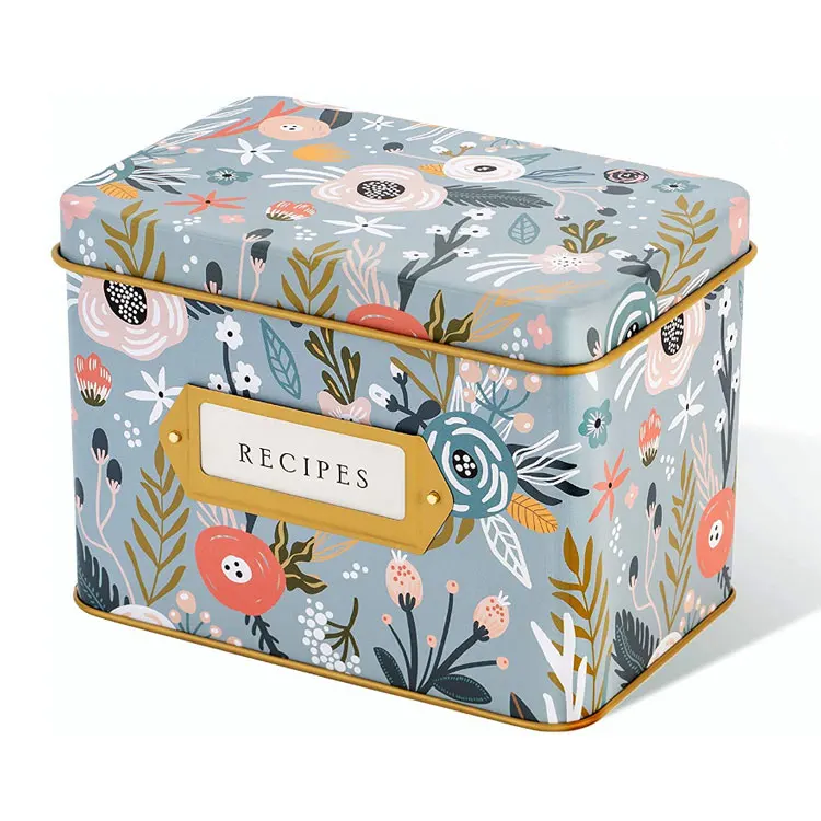 15 лет, фабрика, бесплатный образец, высокое качество, Пользовательский логотип, печатная подарочная упаковка пищевого класса, металлическая жестяная чайная коробка