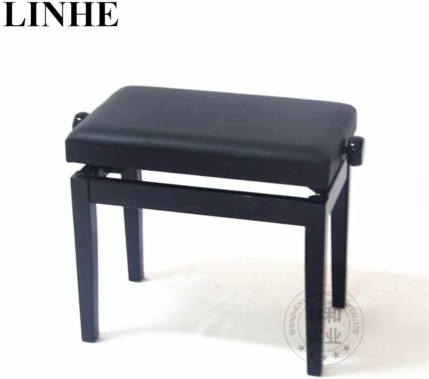 
Amazon Hot Sell Stable Adjustable Modern Leather Cushion Piano Bench Piano stool 