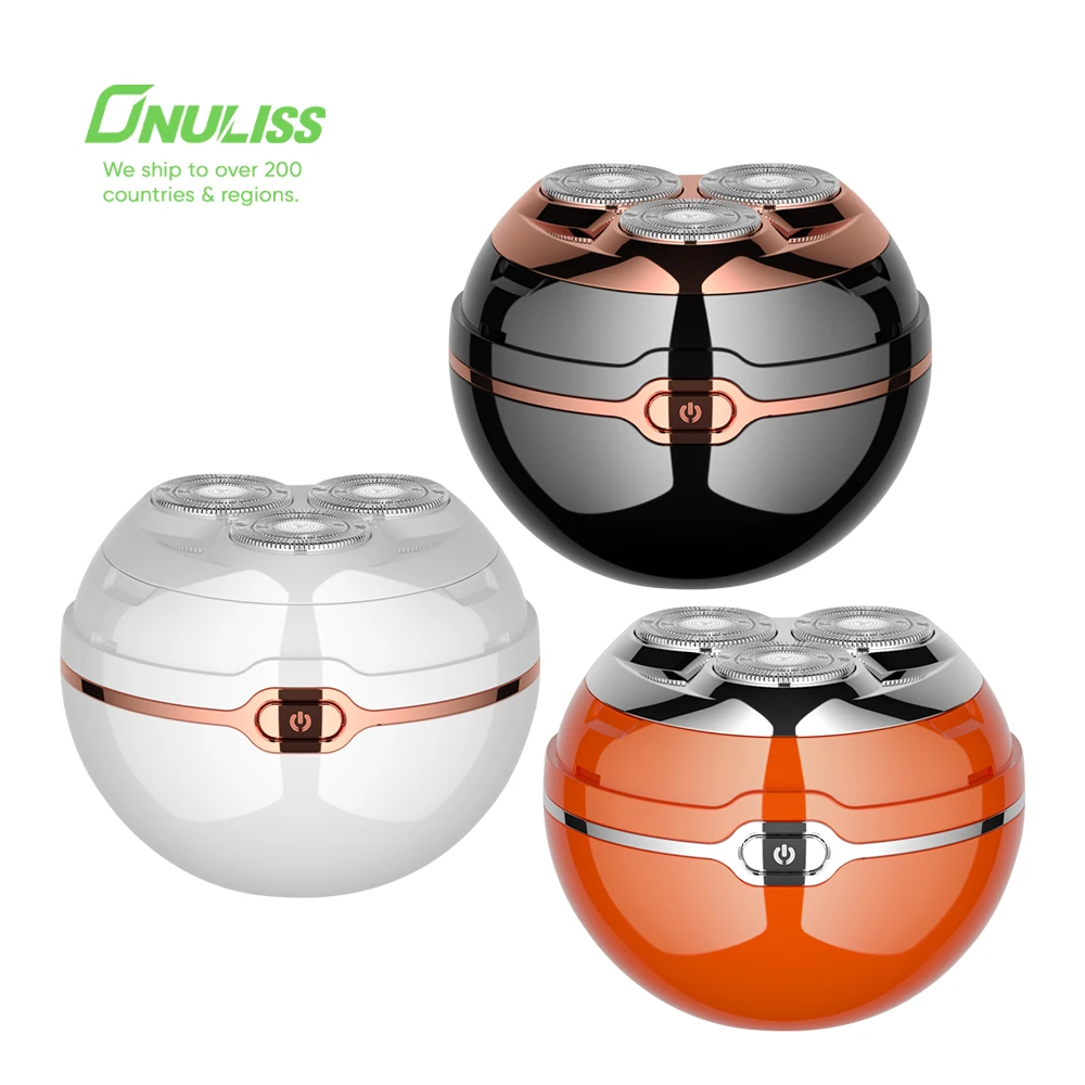 Waterproof Bald Head Shaver for Men Freedom Grooming Electric Head Hair Shaver 3 Head and Face Shaver