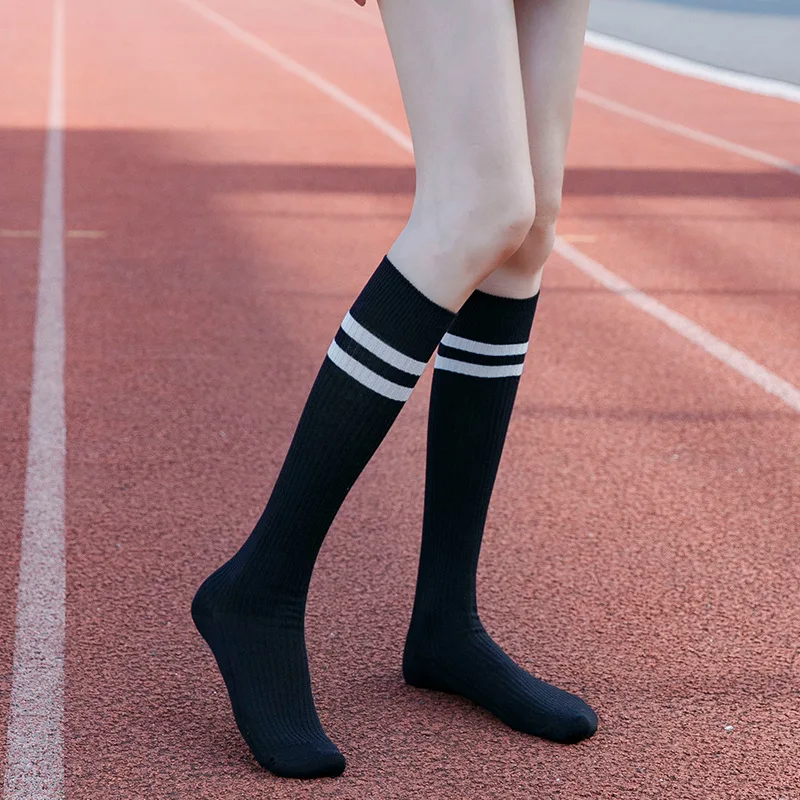 Trendy Fashion High School Student Graduates Teen Girl Tube Socks Women Knee High Socks