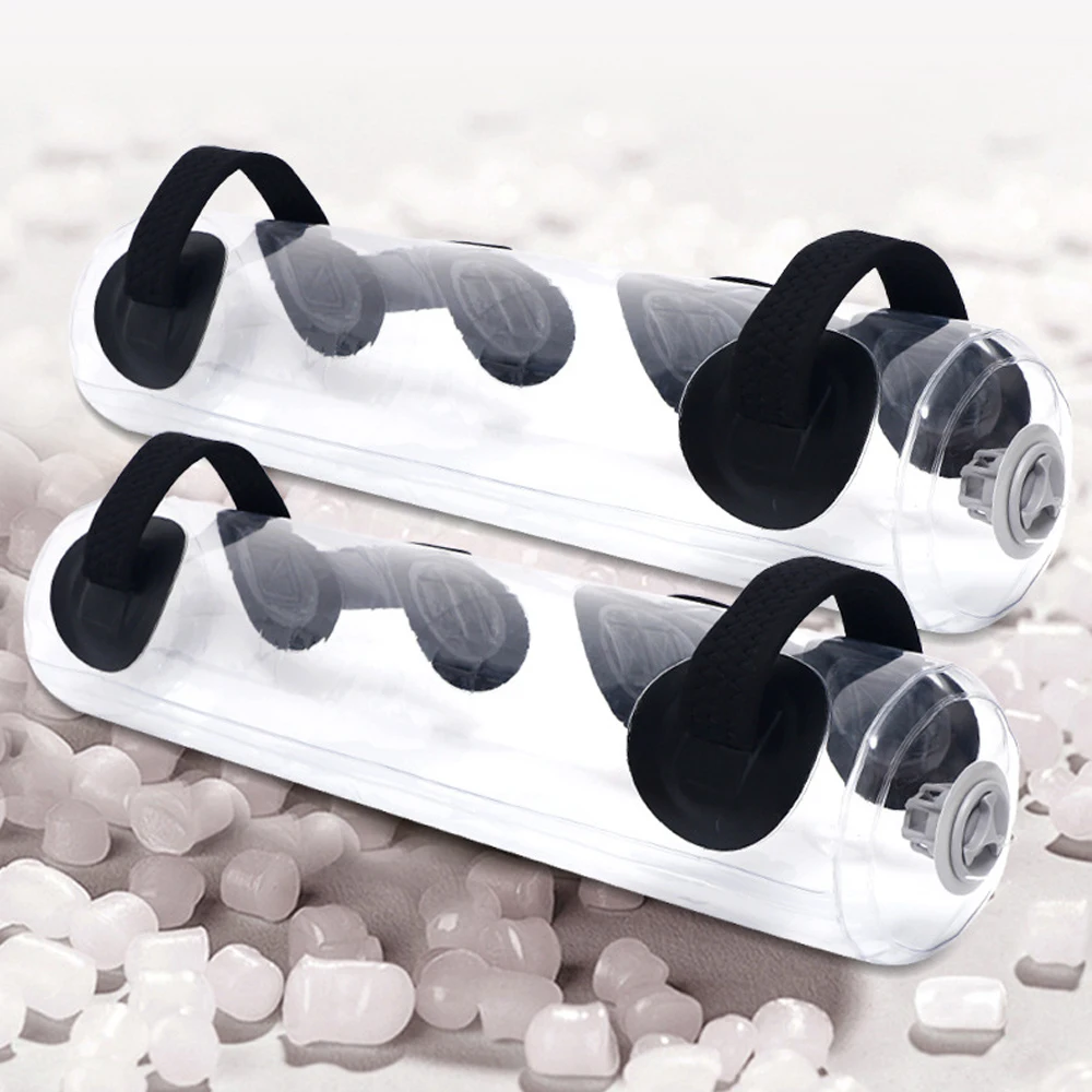 High Quality PVC Core Balance Training Sandbags Multiple Size Color Adjustable Weighted Water Aqua Bulgarian Power Dumbbell Bag