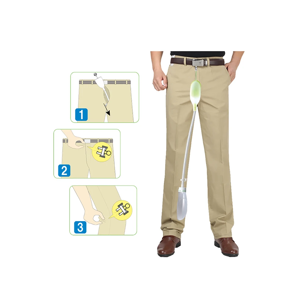 incontinence device urine pot collector for standing position