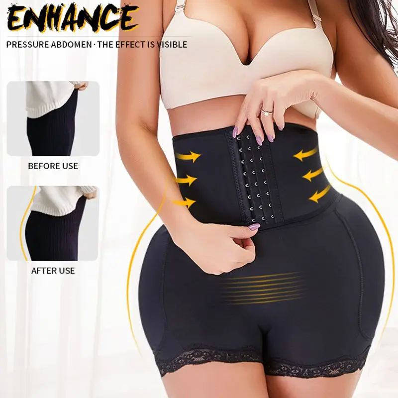 Custom Logo Ladies Waist Trainer Shapewear Thong Tummy Control With Hook High Waist Women Girdle Shorts Seamless Boby Shaper