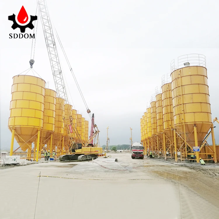 Super high quality bolted type  500t Cement Silos cement silo aeration system