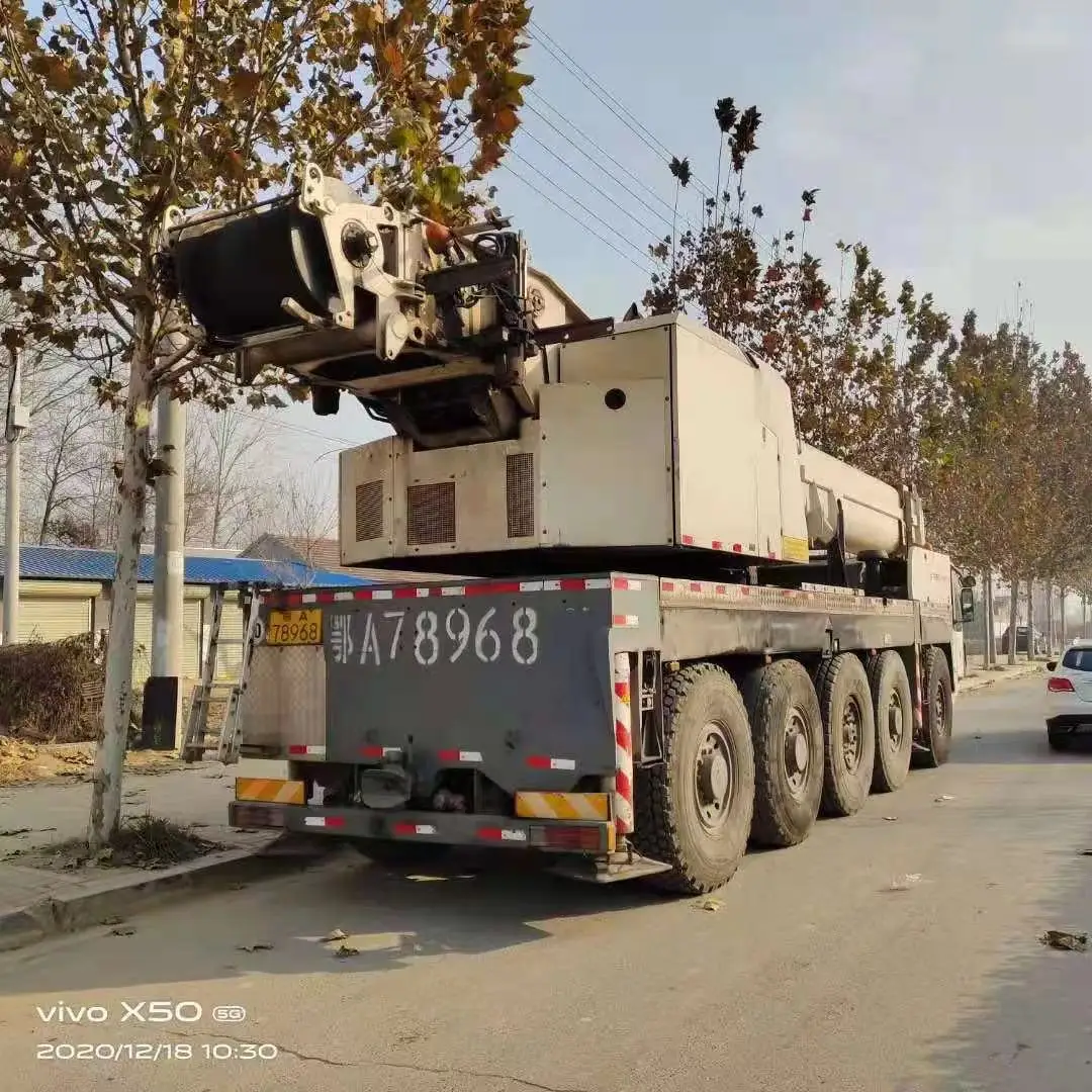 Used Demag all terrain Crane AC100 Demag 100ton crane Demag crane for sale in SHANGHAI