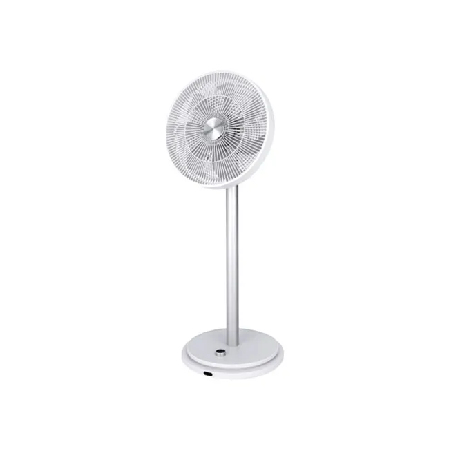 White popular design low cost brushless DC motor circulation Fan with remote control
