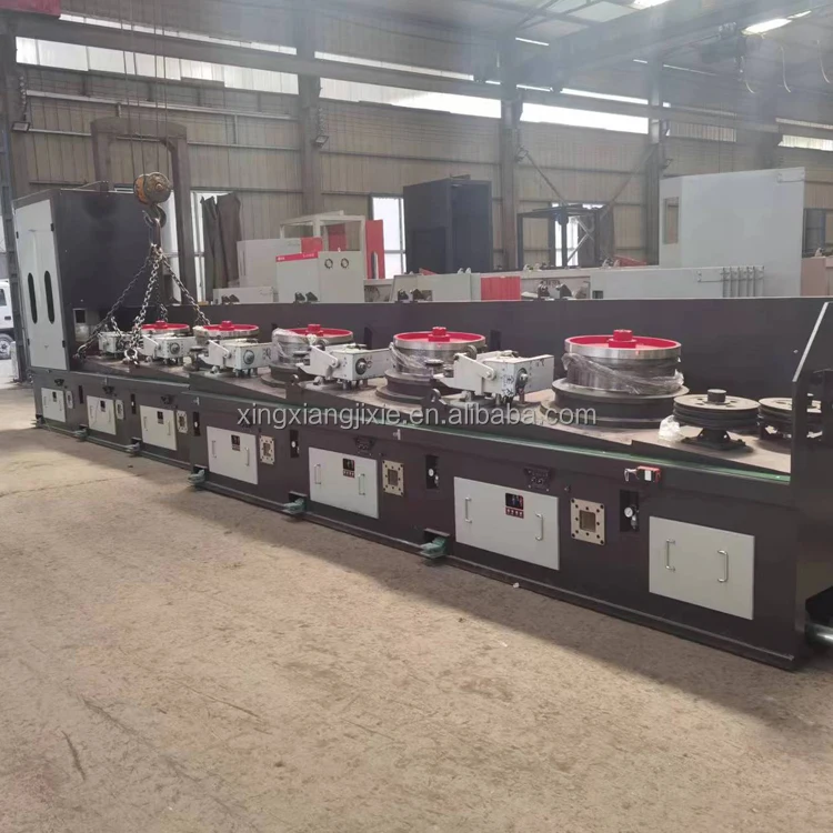 straight line type wire drawing machine