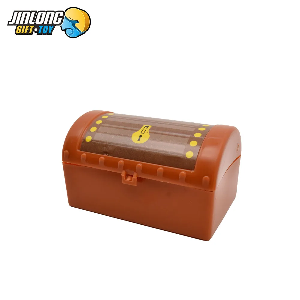 Explore series toy 8 pieces  with Monocular telescope Treasure chest gold coin treasure map