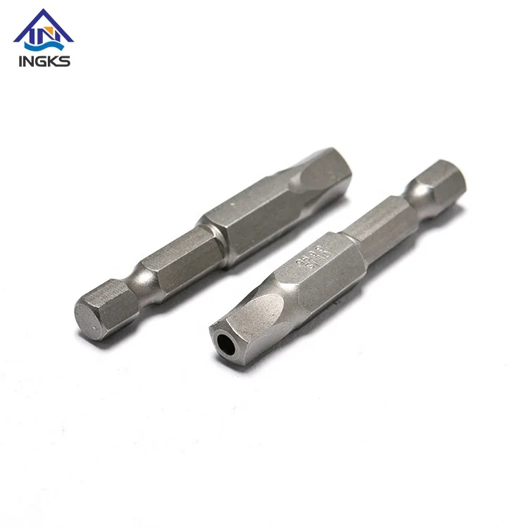 Factory Supply INGKS Steel Tamper proof Security Pentagon Screwdriver Bits for Pentagon Pin Socket Screws