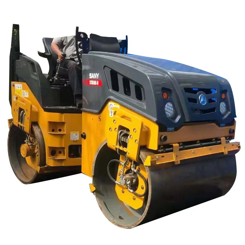 Строительная техника б/у Вибрационный асфальтовый каток с дизельным двигателем грунтовый дорожный цена