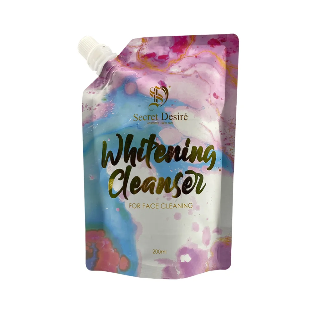 Custom Plastic Water Sauce Juice Drink Spice Liquid Packaging Pouch Bag Print Liquid Doypack Pouch Spout Pouch Bag Manufacturer