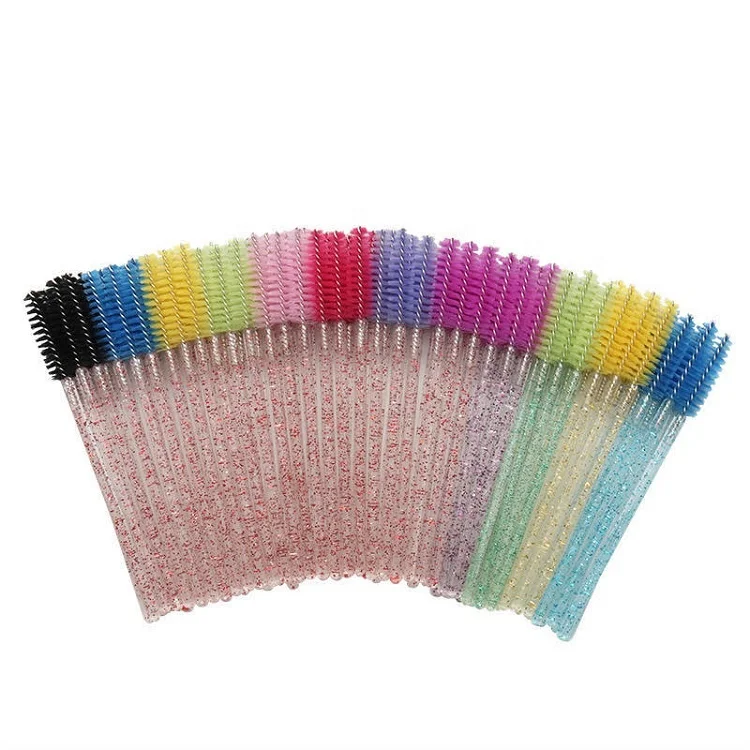 Wholesale Disposable Mascara Applicator Cosmetic Eyebrow Brush Makeup Tools Eyelashes Extension Brushes
