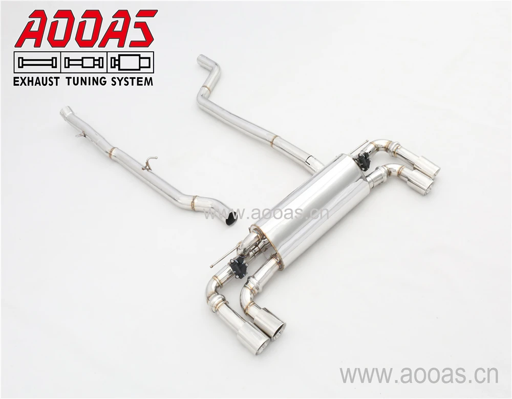 AOOAS эффективная выхлопная система Valvetronic с дистанционным управлением с активным звуком для BMW 5 серии G38 G30