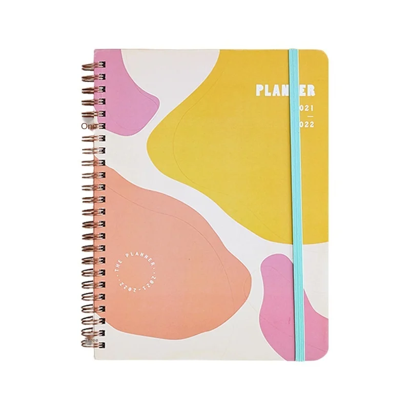 2021 New Design Custom Luxury Life Journal Notebooks Agenda Girl Student Teacher Weekly Monthly Daily Planner