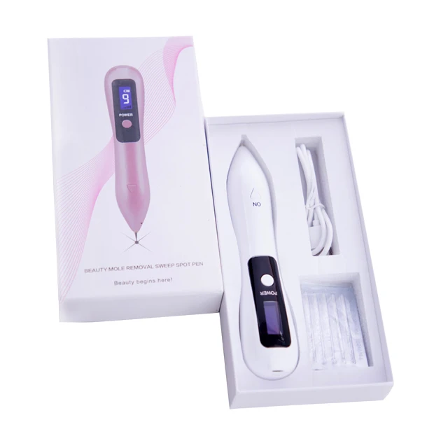 
Plasma Pen LED Lighting Laser Tattoo Mole Removal Machine Skin Marker Removal Freckles and Warts Dark Spot Remover 