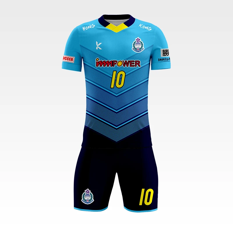 Наиболее популярная Высококачественная спортивная одежда, мужская футбольная майка, схема волос на заказ, OEM Клубная форма, тренировочный костюм