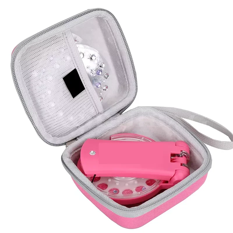 Hard Case for Blinger Ultimate Set Dazzling Clear Gem Refill Deluxe Set Organizer Storage Carrying Holder for Glam Styling Tool