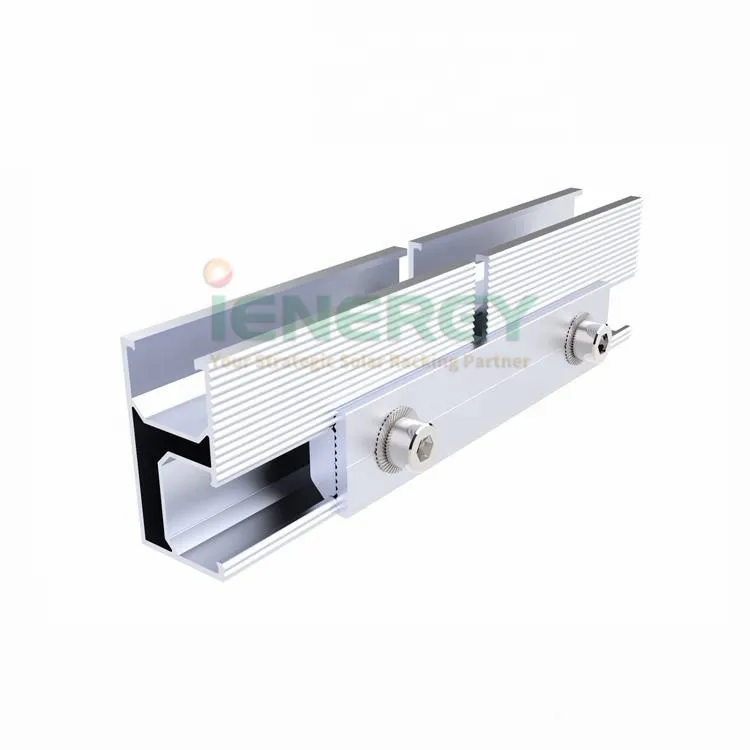Solar Rail Connector Solar Metal Roof Rail Connector For Aluminum Rail Pv Brackets