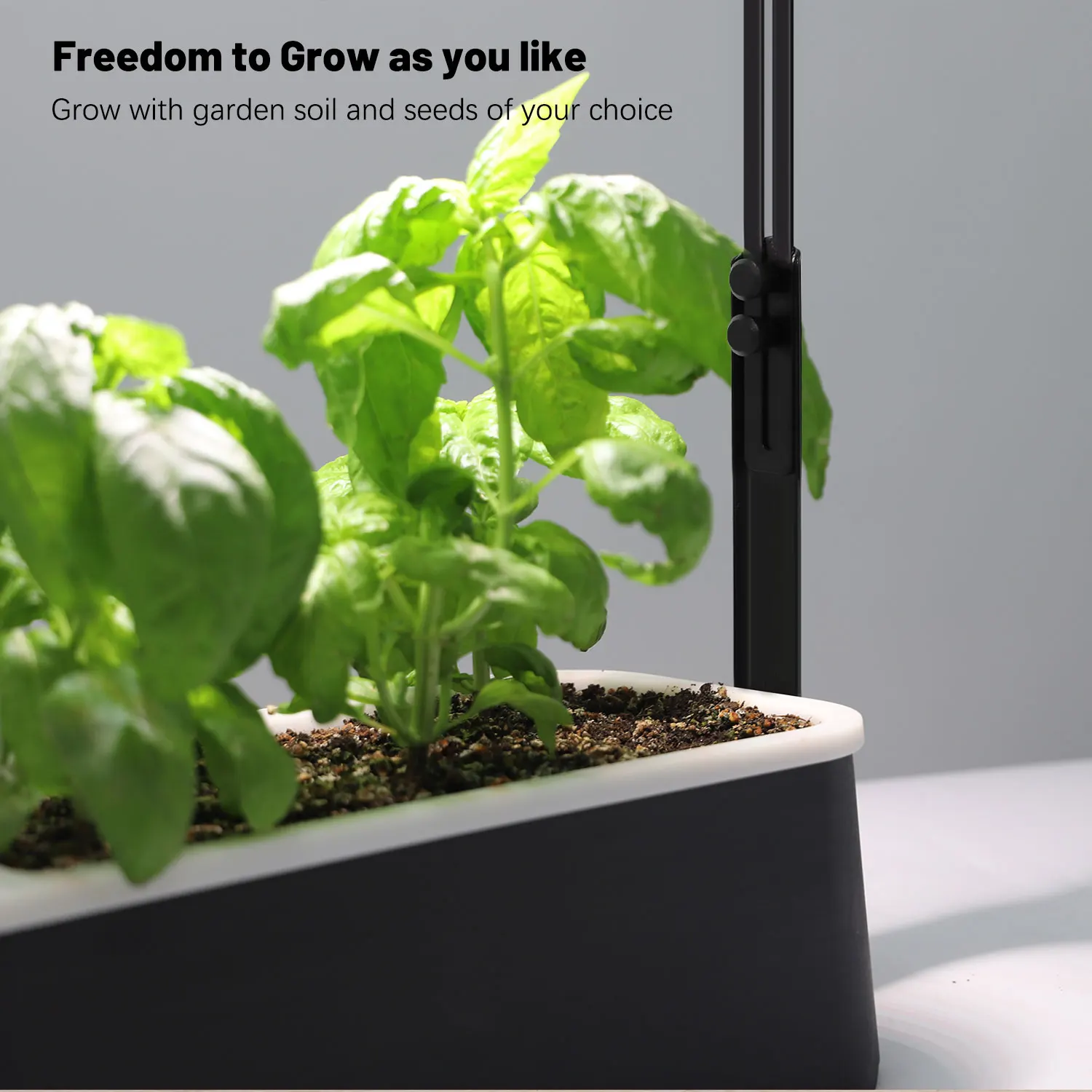 Indoor Soil Planting Planter Home Smart Desk Lamp Plant Grow Light Led Herb Garden Countertop Growing System Vegetable Grow Kit