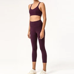 New Seamless Gym Clothing Women Gym Yoga Set Fitness Workout Clothing