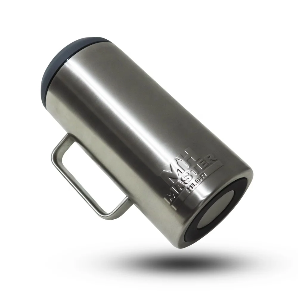 
40 oz Embossed Logo Double Wall Vacuum Insulated Stainless Steel Cooler Box Triple Master Holder Portacaguamon Bottle Insulator 