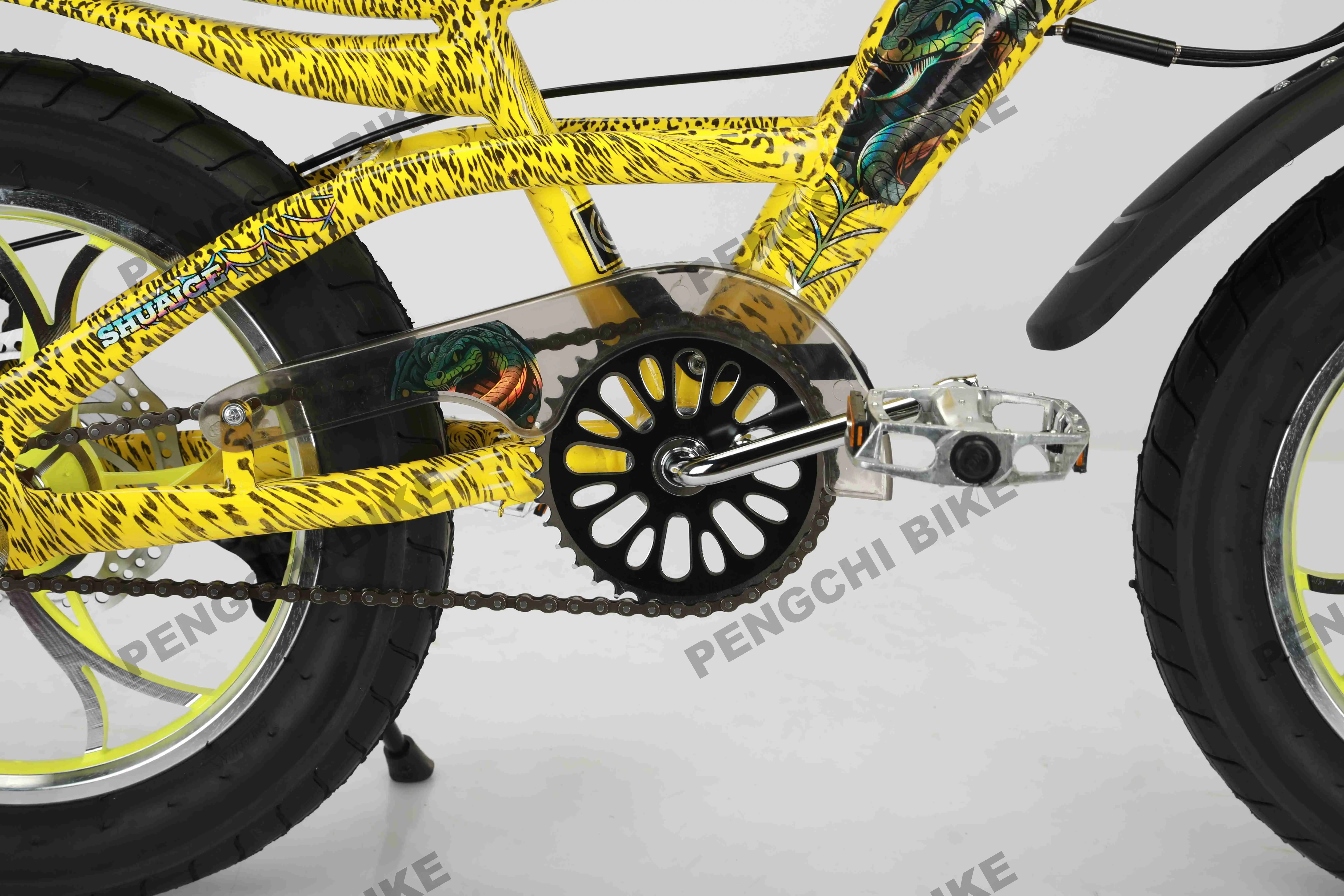 Single speed 20 inch 3.0 fat tire high carbon steel frame boy bike stunt bicycles adult bmx kids bicycle bmx freestyle bike