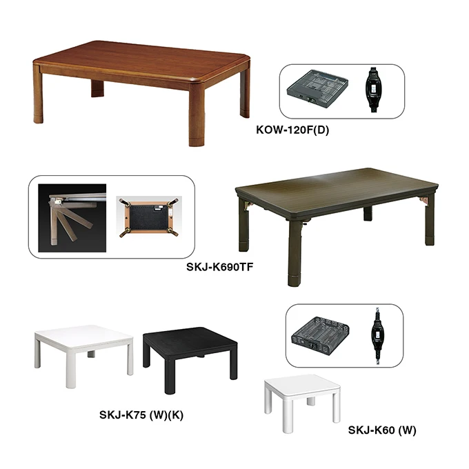 Far-infrared rays foot warmer table electric house room heaters