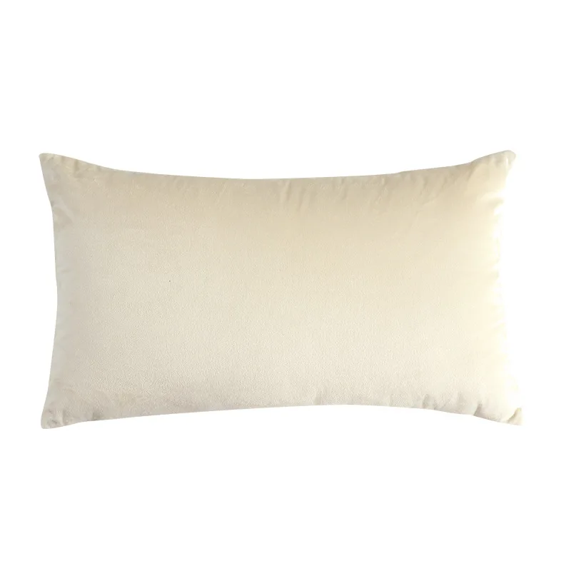Nordic Cushion Cover With Filling Luxury Throw Velvet lumber Striped Pillow Case for Sofa Bed
