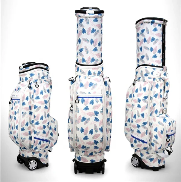 Tour golf bags with full length dividers factory price cart bag golf