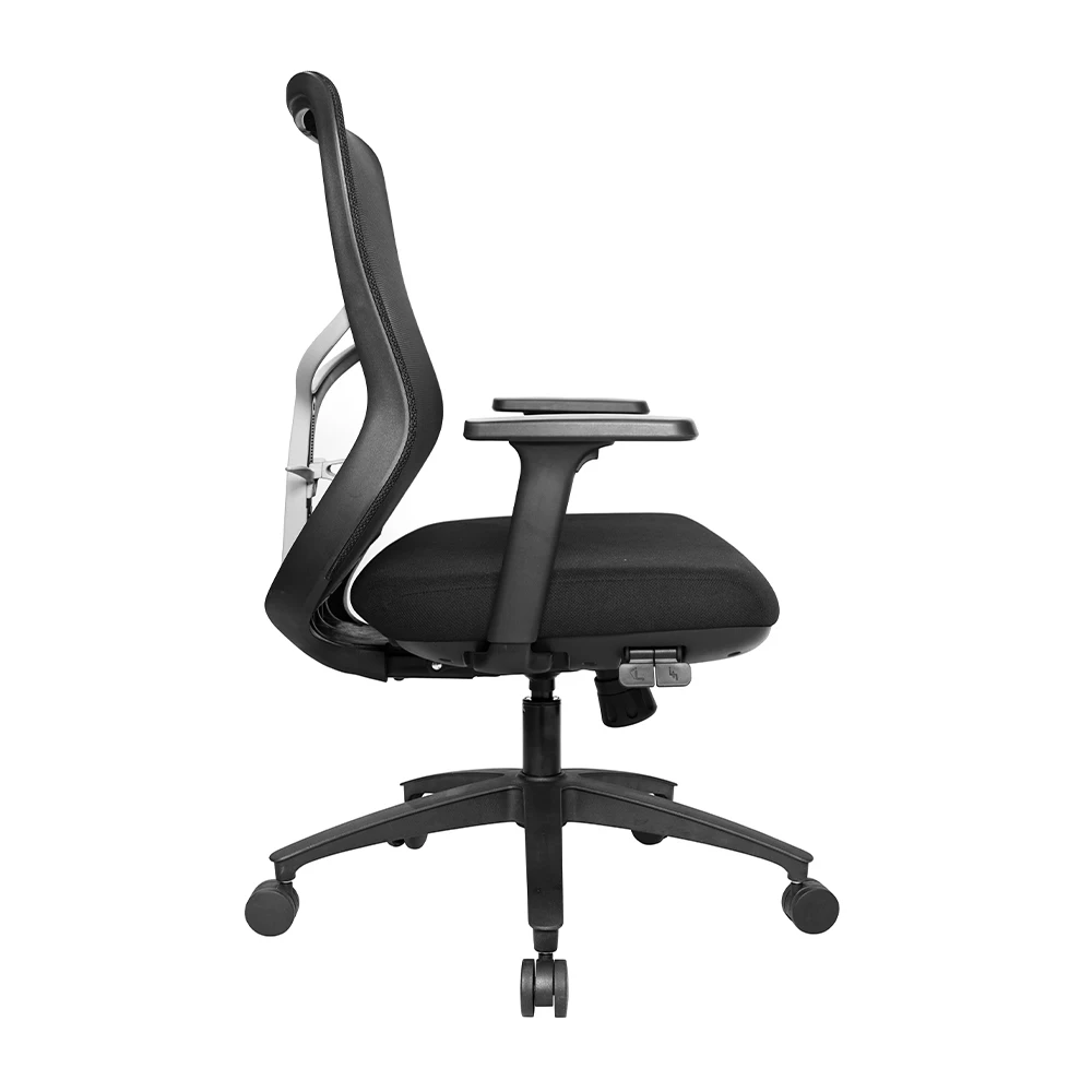 Kabel Luxury Mesh Seat Locks Back Line Control Mid Back Office Desk Chair Mesh