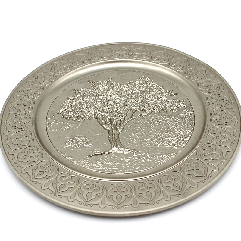 Изготовленная на заказ 3D литая сувенирная металлическая пластина/памятная табличка из цинкового сплава памятная металлическая пластина/металлическая тарелка сувенирная тарелка