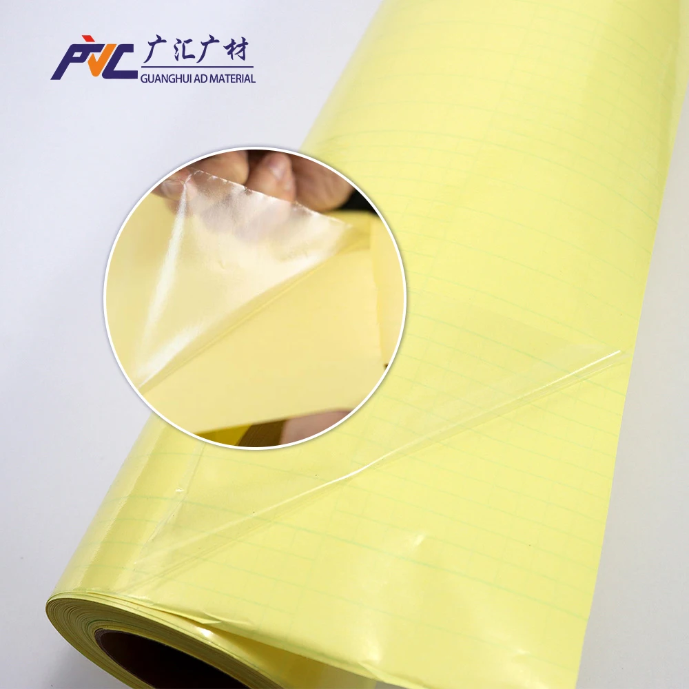 Hot Sales PVC Self Adhesive Cold Laminate Film Clean Film Glossy or Matte Cold Lamination Film