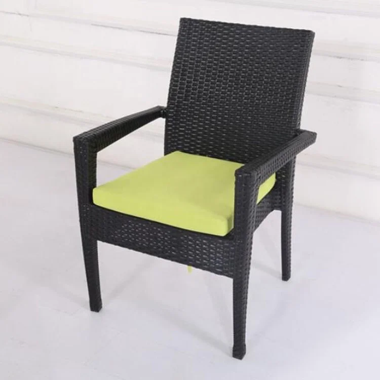 Outdoor leisure rattan dining chairs balcony courtyard terrace cafe tables and chairs waterproof and sunscreen