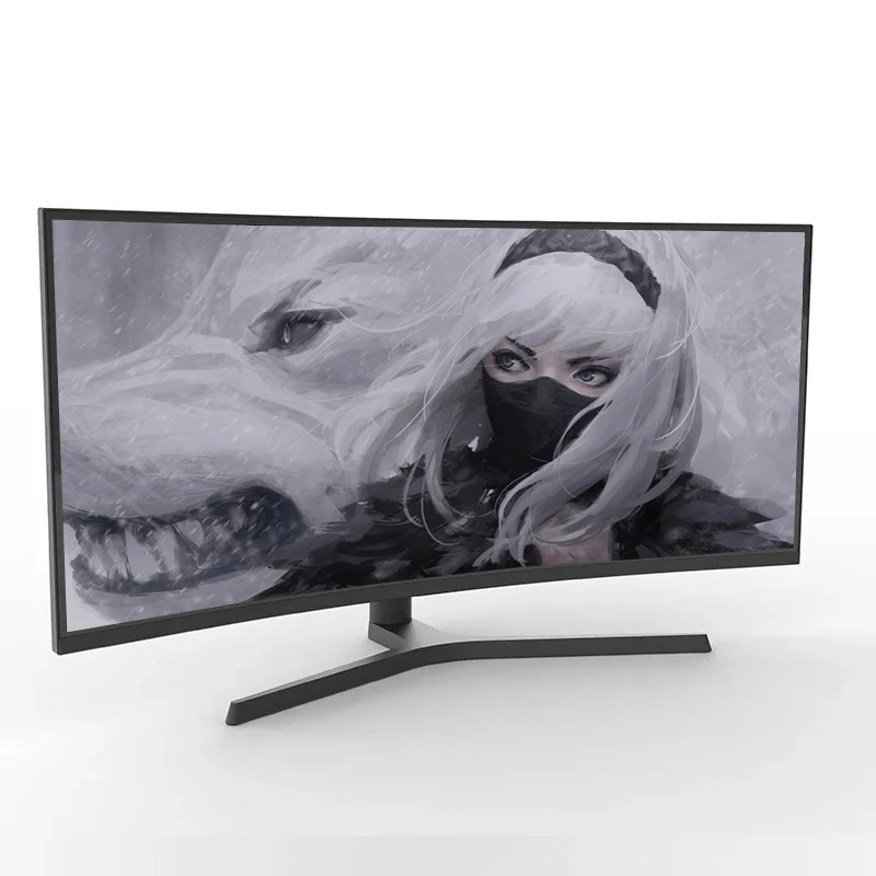 Factory Price 21.5 24inch Gaming Monitor Oem Led Anti Light Computer Pc Office Cheap Desktop Monitors Display