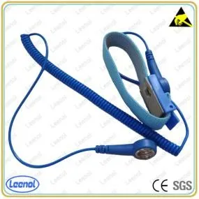 Competitive Price ESD antistatic cleanroom laboratory  electronic factory adjustable Wired Wrist Strap