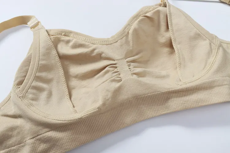 Custom Women sexy pregnant underwear removable padded motherhood pregnancy seamless maternity breastfeeding bra