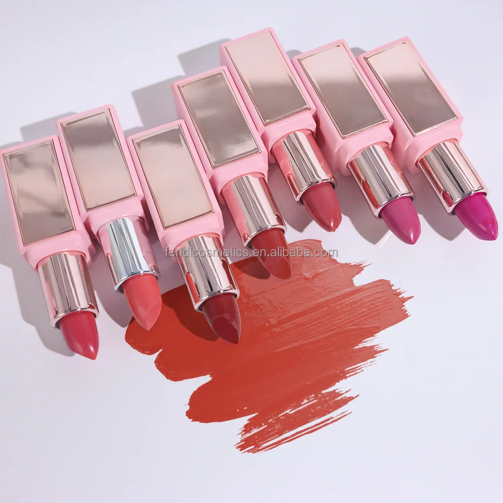 Private Label High Quality Red Pink Nude Matte Lip Beauty Custom Logo Matte Creamy Lipstick