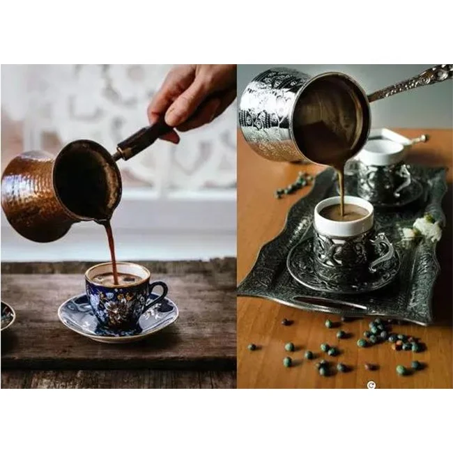 Tea Pot Copper Double Tea Kettle Handmade Decorative Tea Maker new style plastic stainless steel coffee bolier