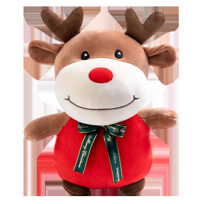 Factory grab machine cute doll Year of Ox mascot cartoon cow plush toy wedding doll doll wholesale