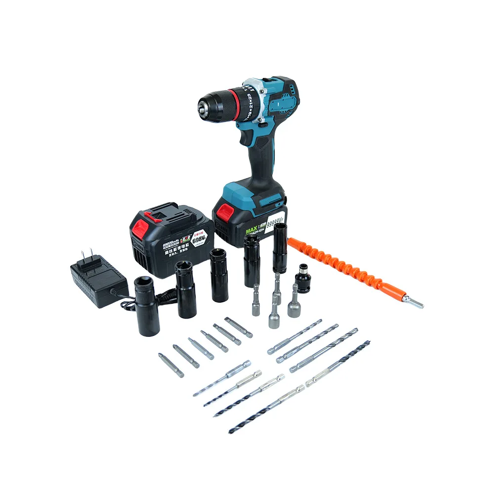 Hot selling mini electric screw driver machine rechargeable battery power drill electric screwdriver set cordless drill machine