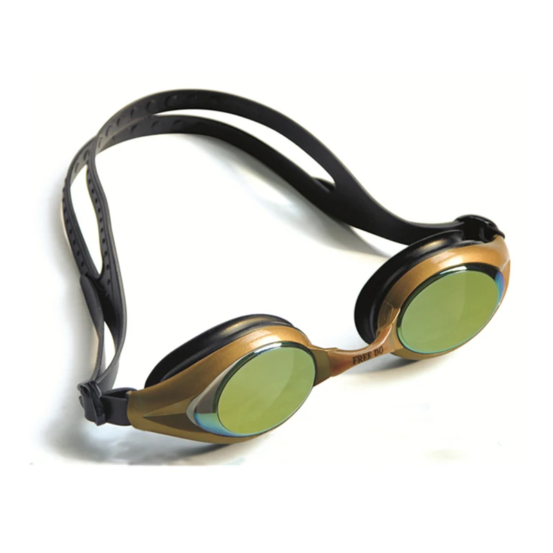 Factory wholesale color swimming anti-fog anti-ultraviolet glass sports goggles unisex