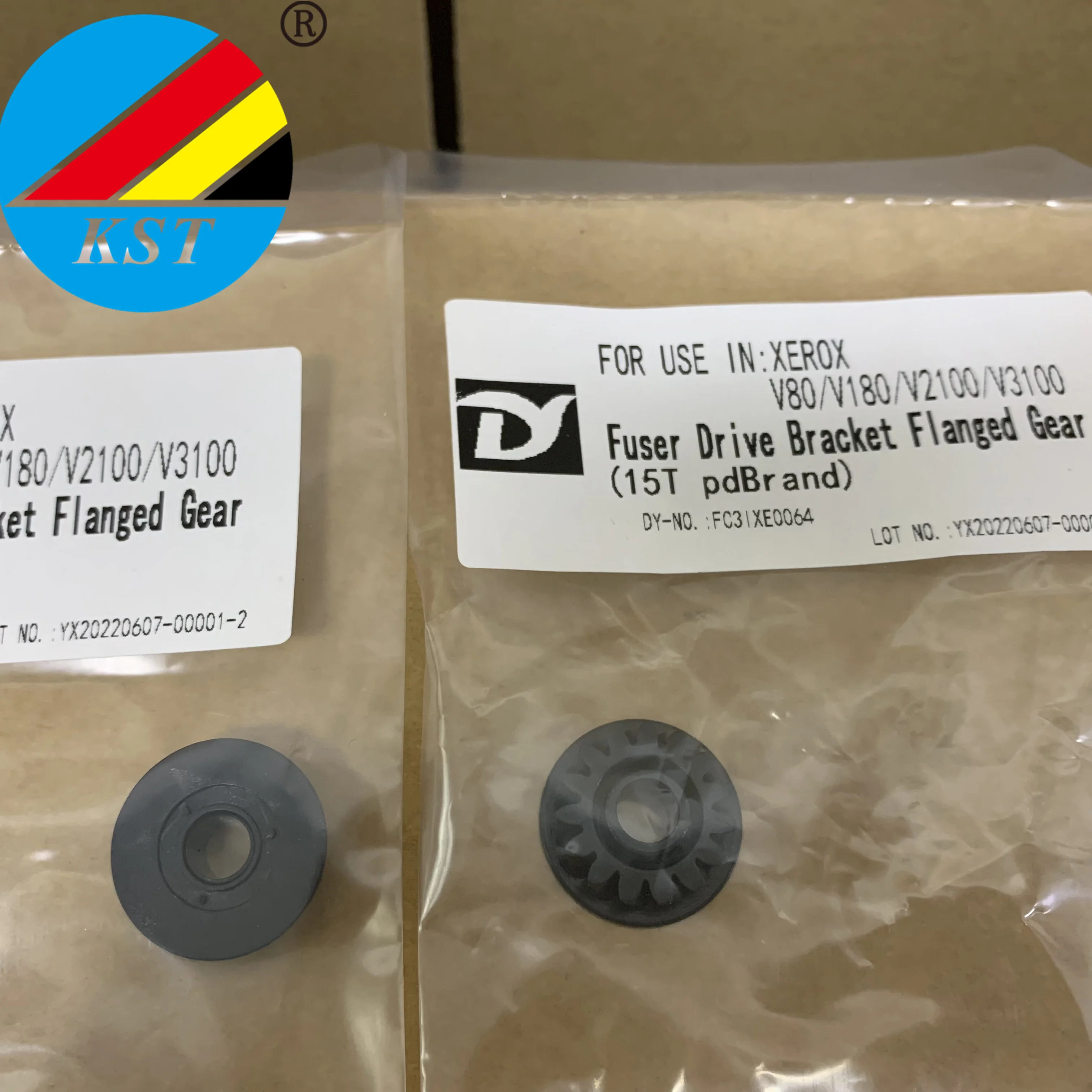 Фланцевая шестерня привода 15T 007K98681 для Xerox Versant V80 V180 V2100 V3100 пресс совместимая Запасная часть