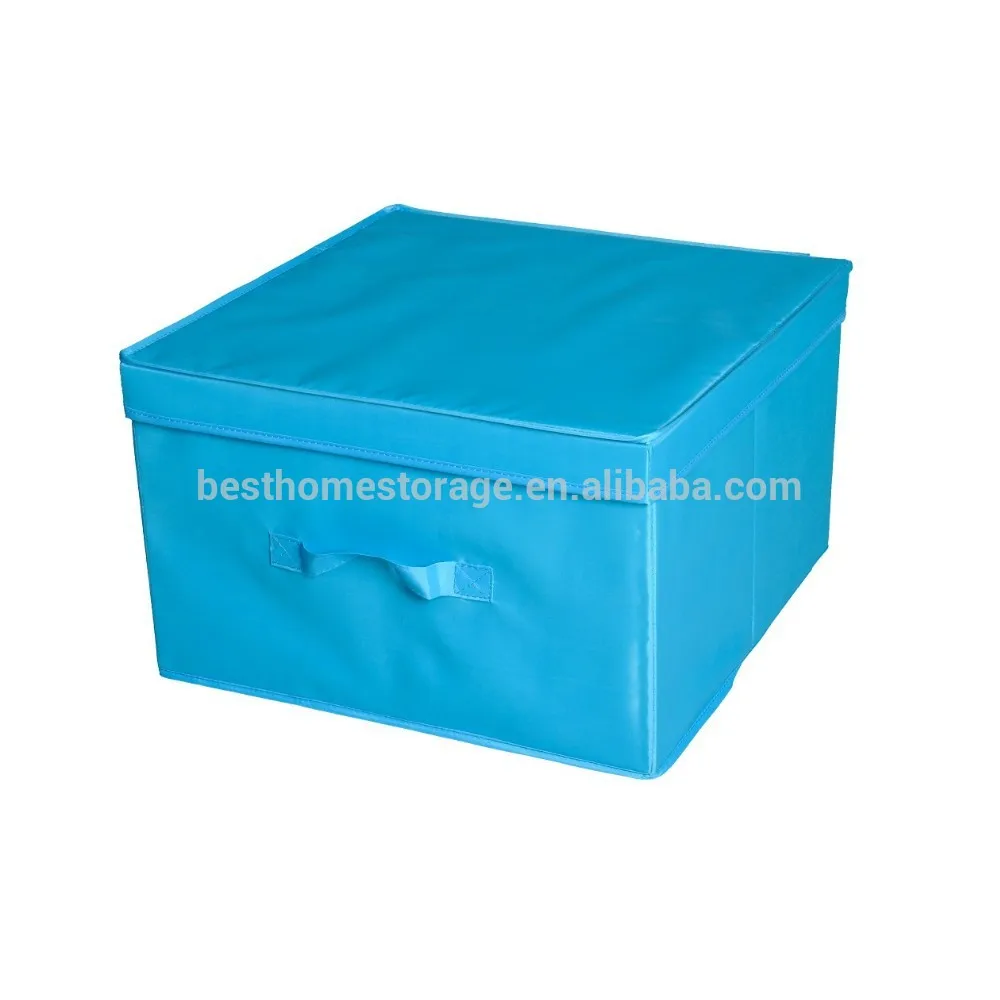 Foldable Storage Cubes many colour for option Fabric Storage Box For Clothes With lids,MANUFACTURER Direct Supply